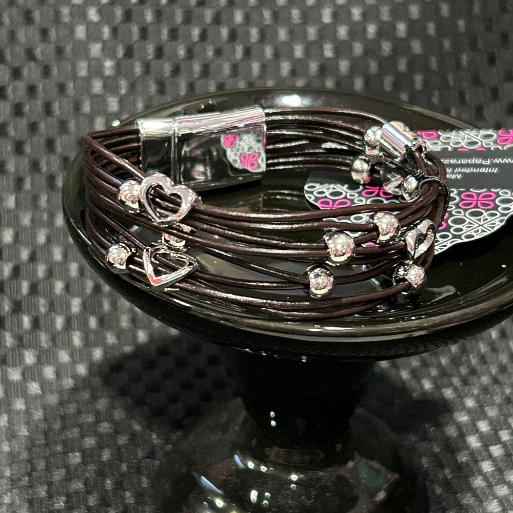 Paparazzi Aphrodite Ascending Chic Multi-Strand Bracelet with Heart Accents